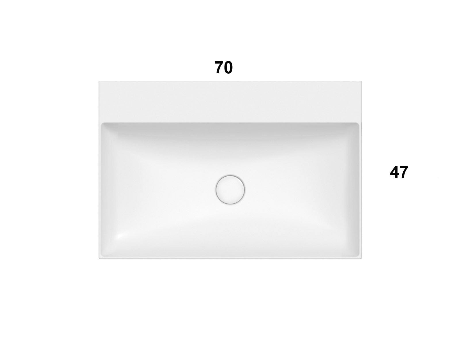 Le Lastre 700 mm tvättställ – bild 4