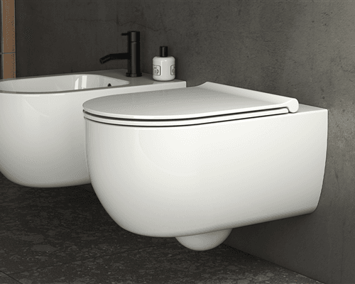 Mode vägghängd WC 53 cm