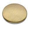 PVD brushed gold brass