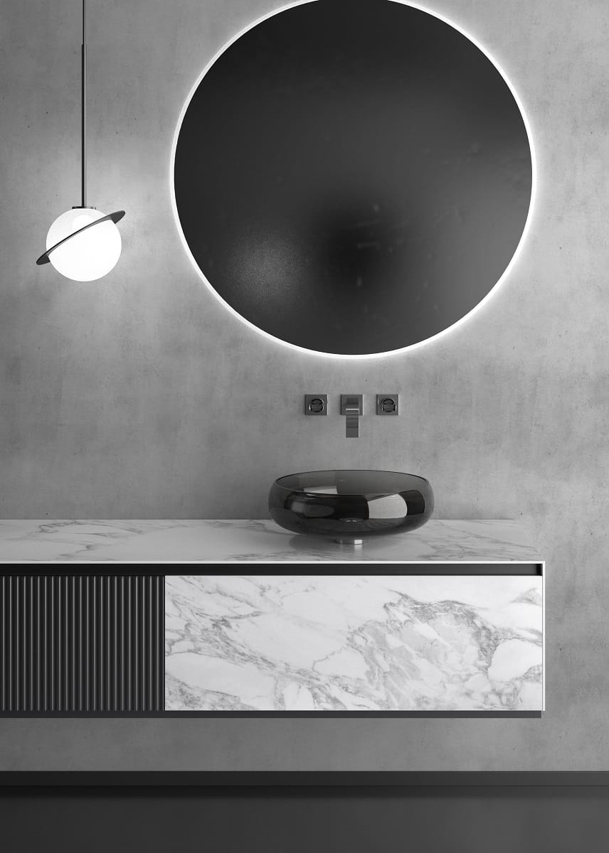 Milanobath komposition Domus White – bild 2