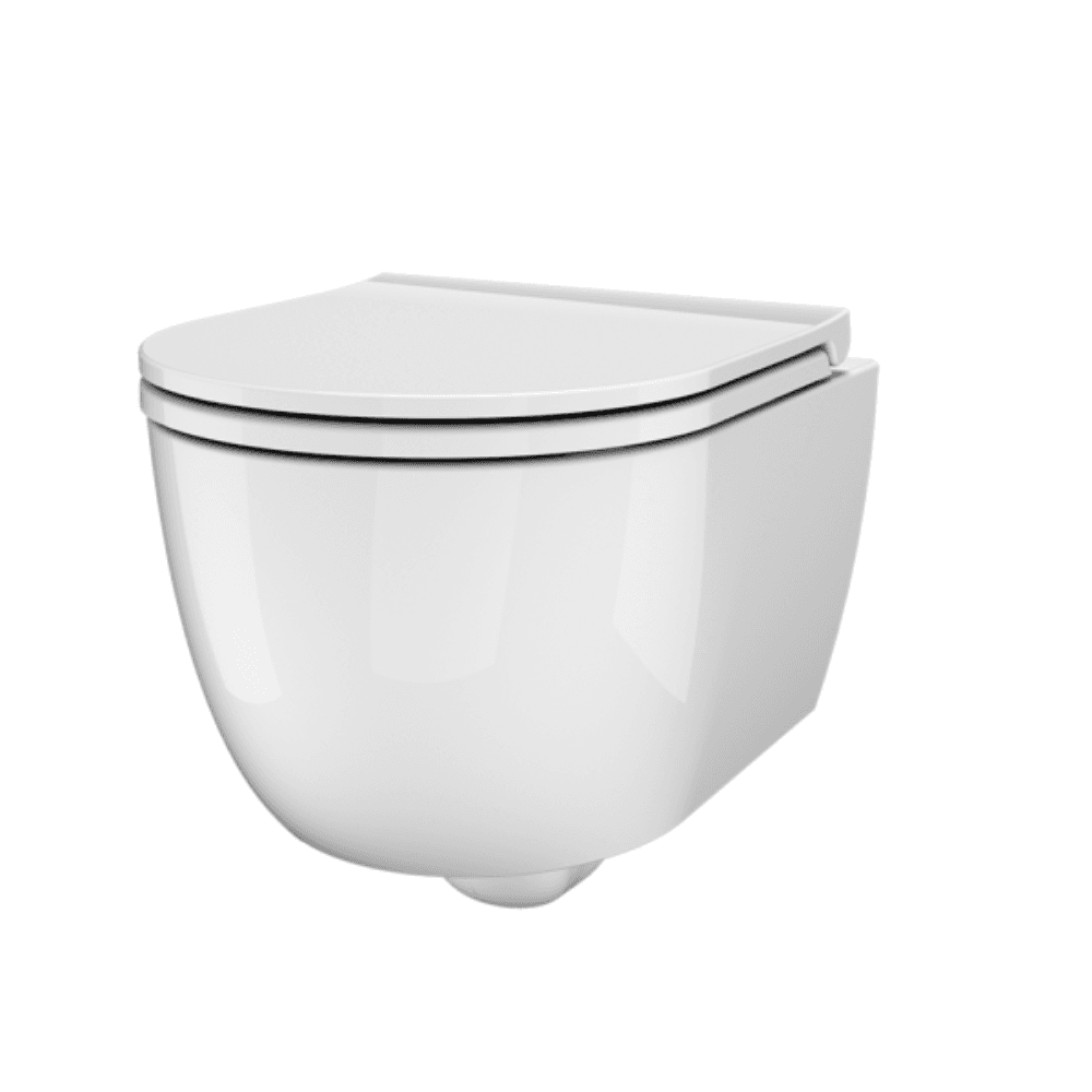 Mini Bull vägghängd WC