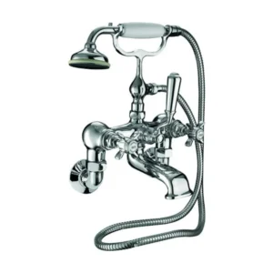 Imperial Edwardian väggmonterad badkarsblandare med handdusch