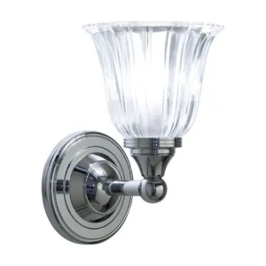 Imperial Segovia vägglampa med glaskupa