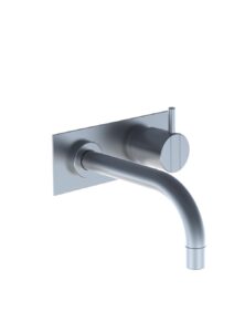 112X väggmonterad tvättställsblandare, grepp till höger
